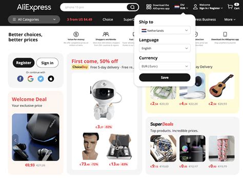 aliexpress netherlands
